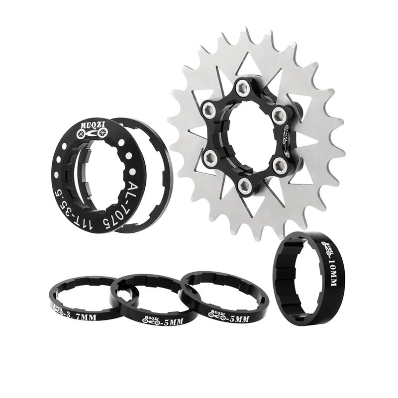 Bibike Single Speed Conversion Kit 13T/14T/15T/16T/17T/18T/20T/22T Single Speed Cassette & Spacers - Image 1