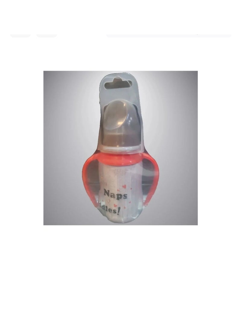 فوفا زجاجة رضاعة مع حامل يدوي سعة 125 مل - Image 2