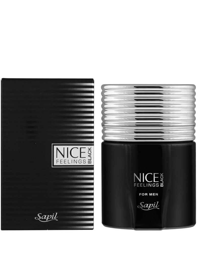 sapil Nice Feelings Black EDT 75ml - Image 1