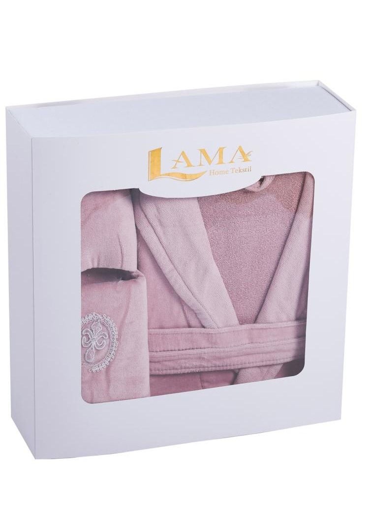 LAMA Home Tekstil Bath Robe Pink Person  - Image 3