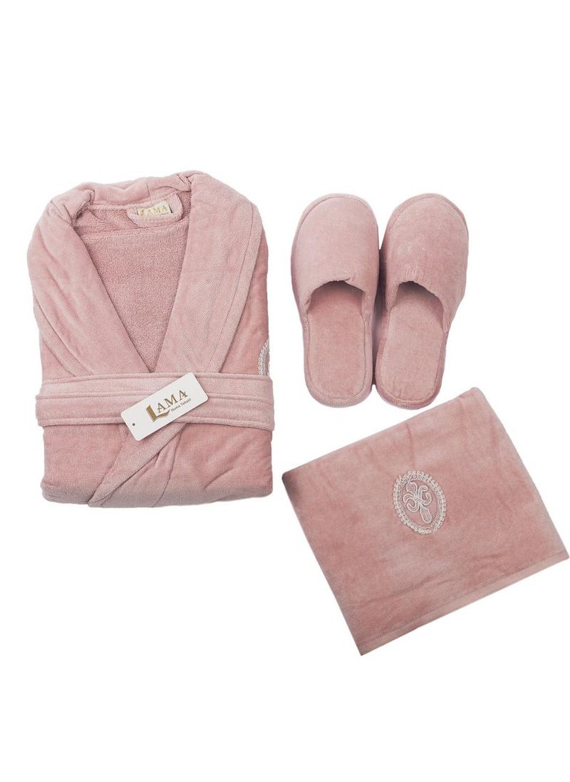 LAMA Home Tekstil Bath Robe Pink Person  - Image 1