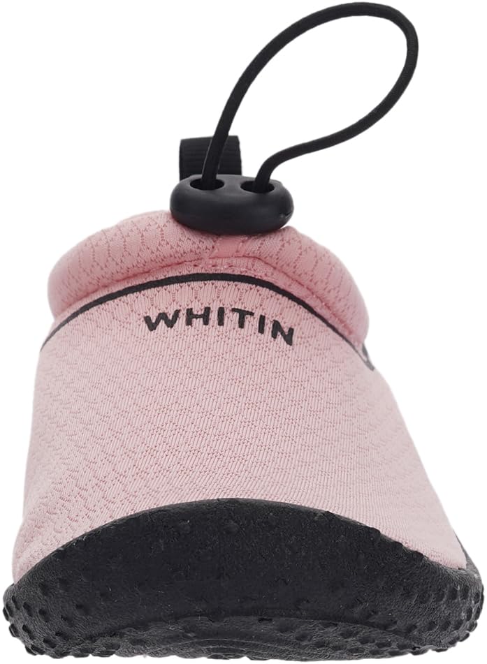 WHITIN Water Shoes for Big Kids Quick Dry Aqua Minimalist Barefoot Socks Size 3 Girls Comfy Beach Swimming Pool Lake Yoga Sport Kayak Sand Sneaker Pink 34 - Image 2