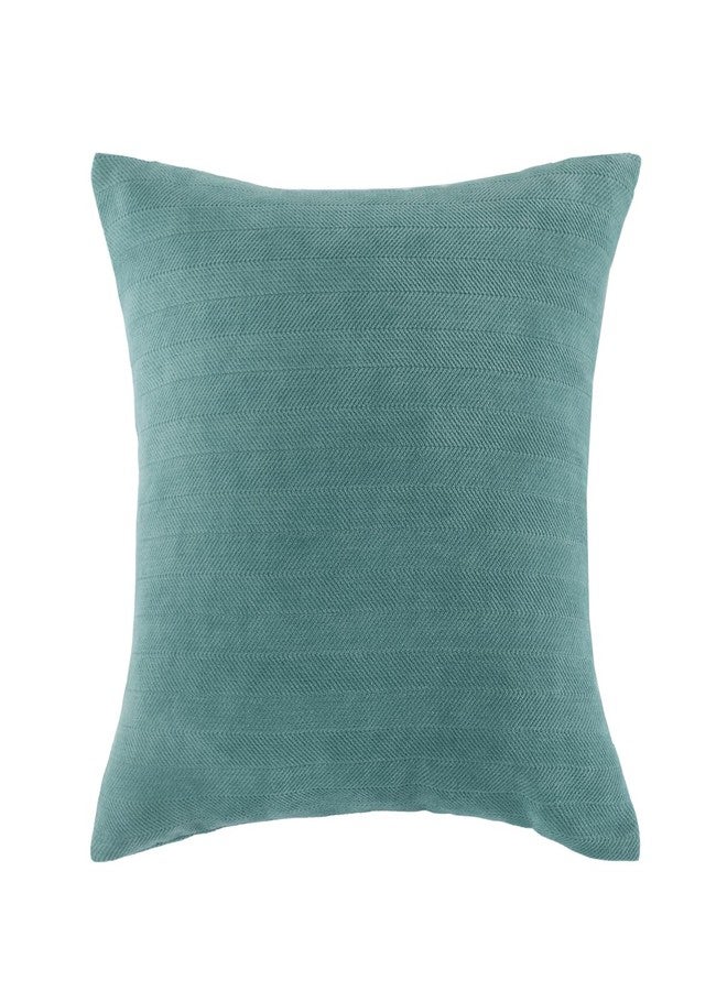AMBERIS 2 Pillowcases (45×45cm)(Without Insert) Blue-Green, Modern Style 2 Pillowcases (Without Insert) for Home Hotel Decorations - Image 3