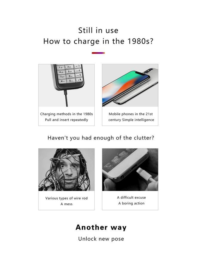 NIBEMINENT Qi Wireless Charger With Bluetooth Speaker White/Black - Image 3