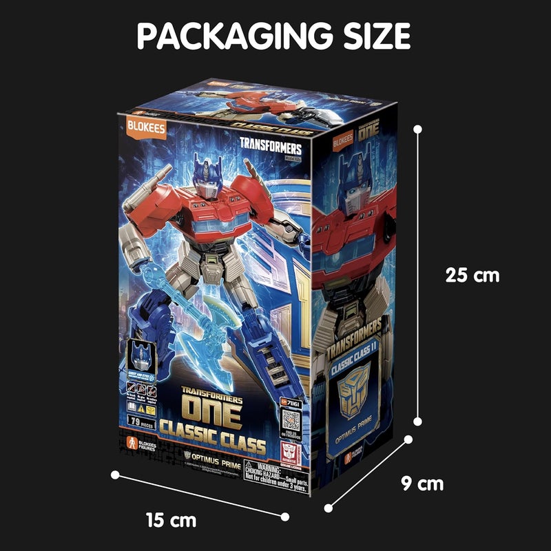 BLOKEES Transformers Classic Class 11 Building Figure Model Kit, Collectible Action Toy - Image 4