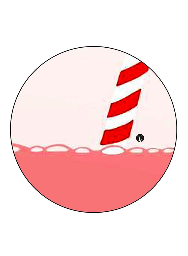 RKN Milkshake Printed Round Pin Badge Multicolour - Image 2