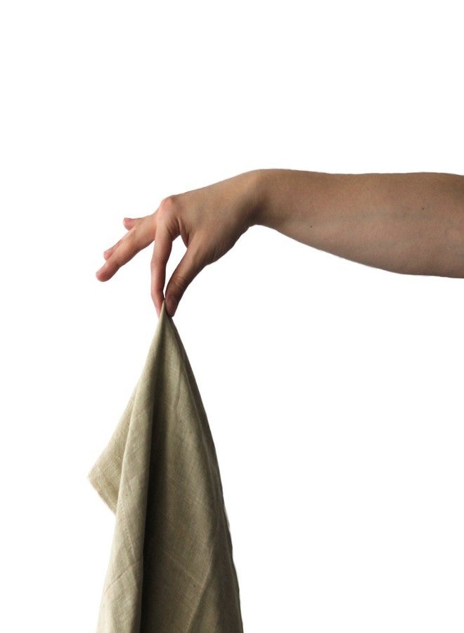 IPPINKA Nawrap Organic Cotton Face Towel, Durable, Absorbent and Quick-Dry, Green - Image 4