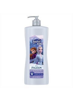 Suave Kids 3 in 1 Enchanted Berry Shampoo, Conditioner, & Body Wash,Dermatologist Tested and Tear-free 28 Oz, (Pack of 4)  - Image 1