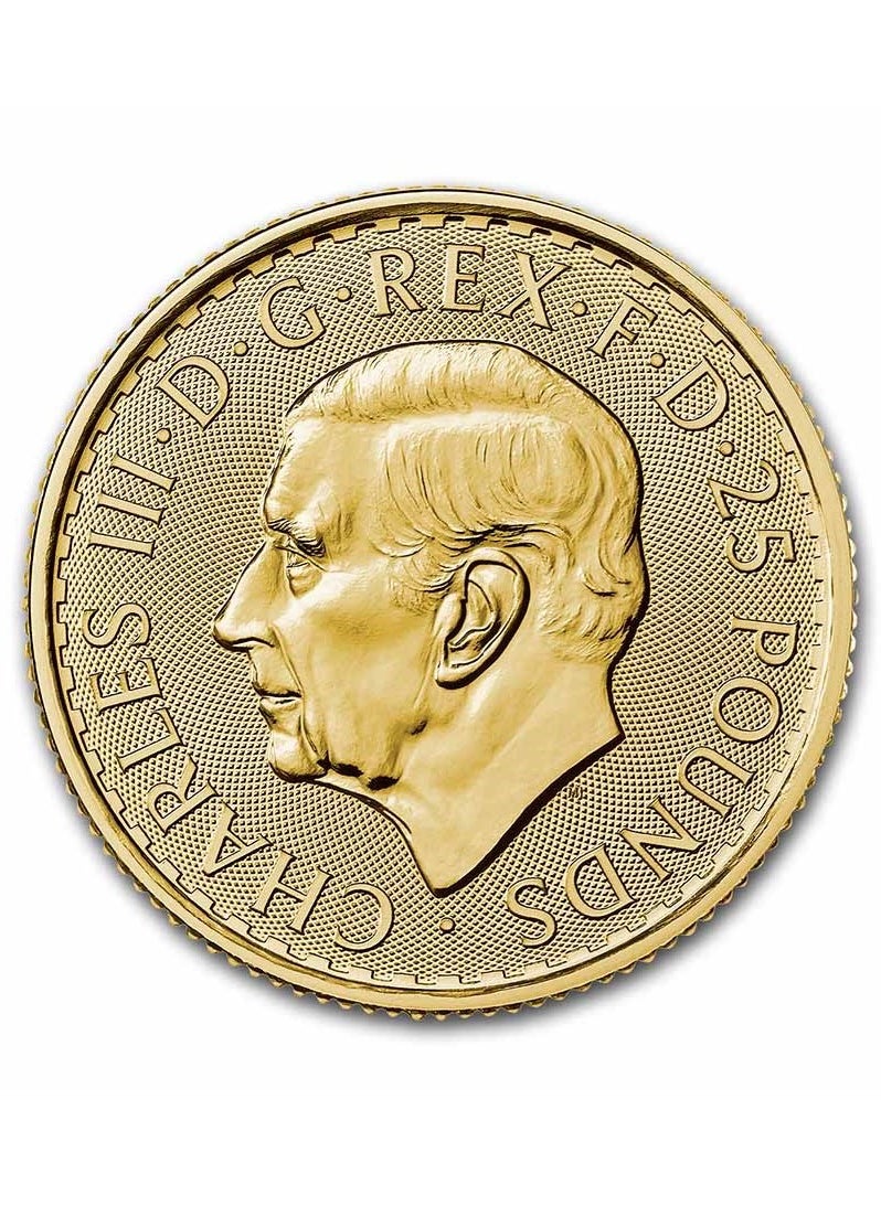 ABConcept - Britannia  Gold 1/4 oz Coin 9999 Carat - Image 1