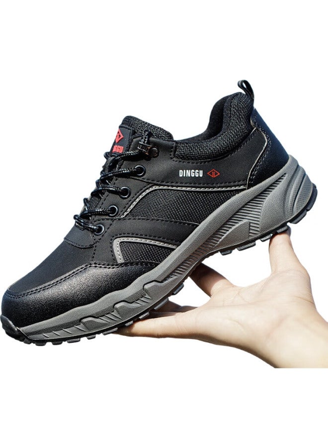 Dinggu Safety Shoes For Men, Steel Toe Cap, Puncture-Resistant, Lightweight, Comfortable, Non-Slip, For Construction Sites, 852Hei40 - Image 2