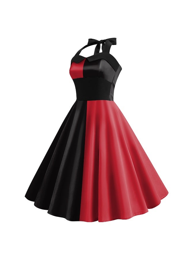 Women's Halloween Cospaly Movie-themed Striped Dress - Image 2