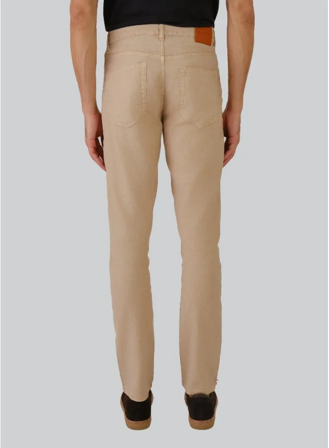 غانت Slim Fit Cotton Linen Jeans