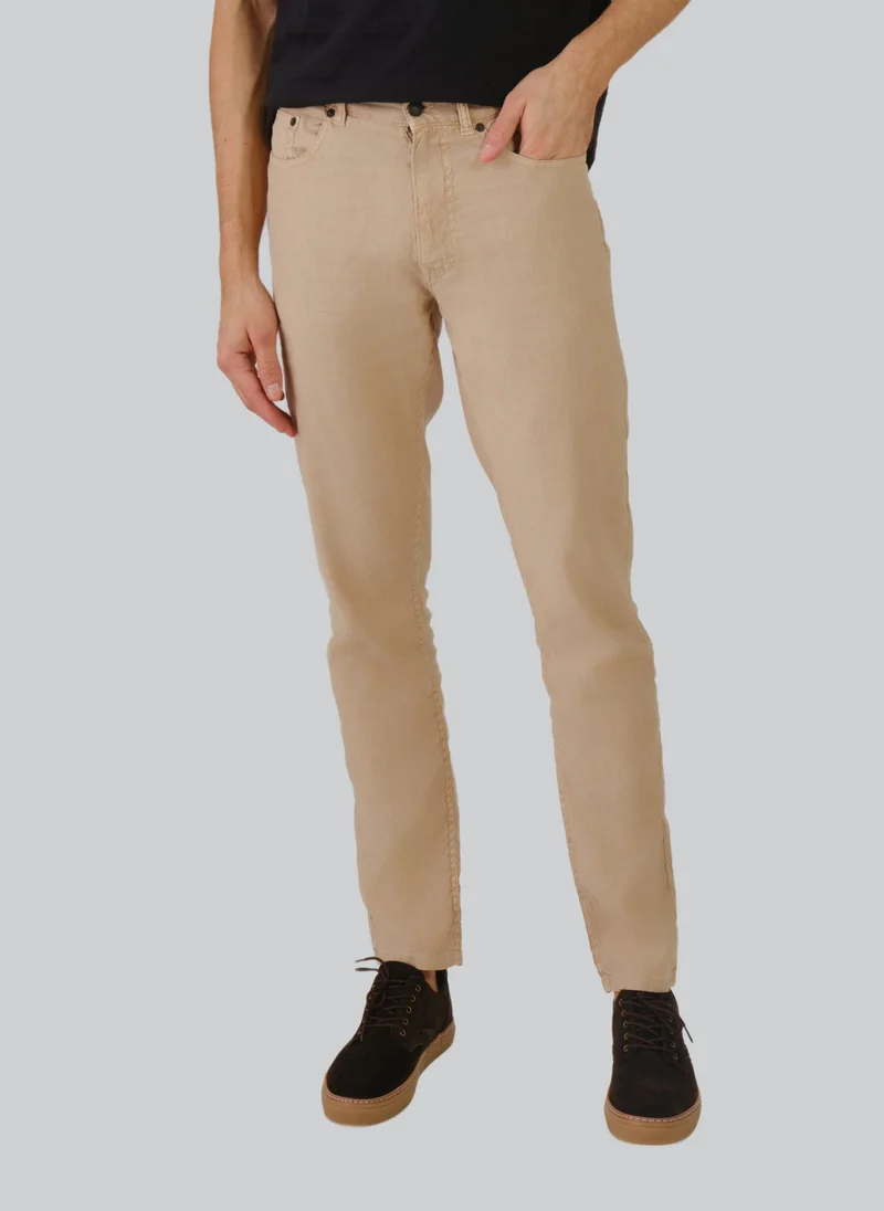 GANT Slim Fit Cotton Linen Jeans