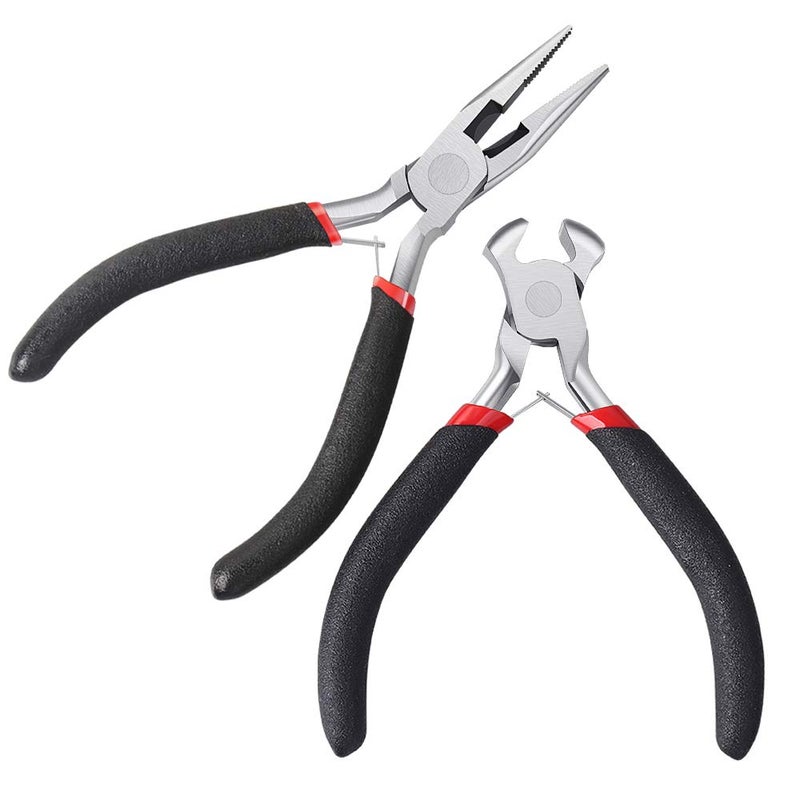 2Pack Zipper Repair Kit Install Pliers and Tool for Zipper Replacement Hand Fix Tool