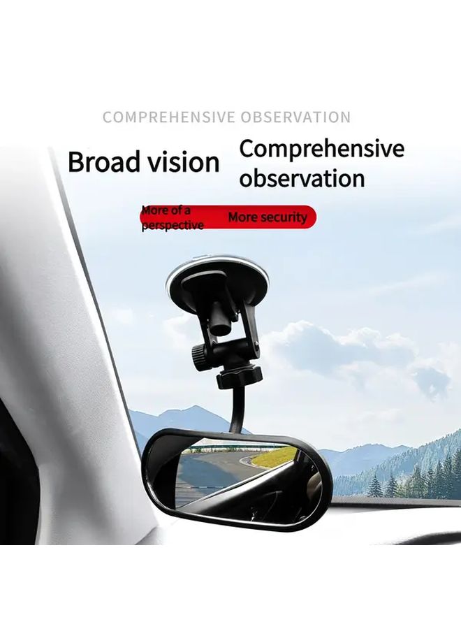 Wide Angle Convex Blind Spot Rearview Mirror With Suction Cup Mount For All Vehicles - Image 5