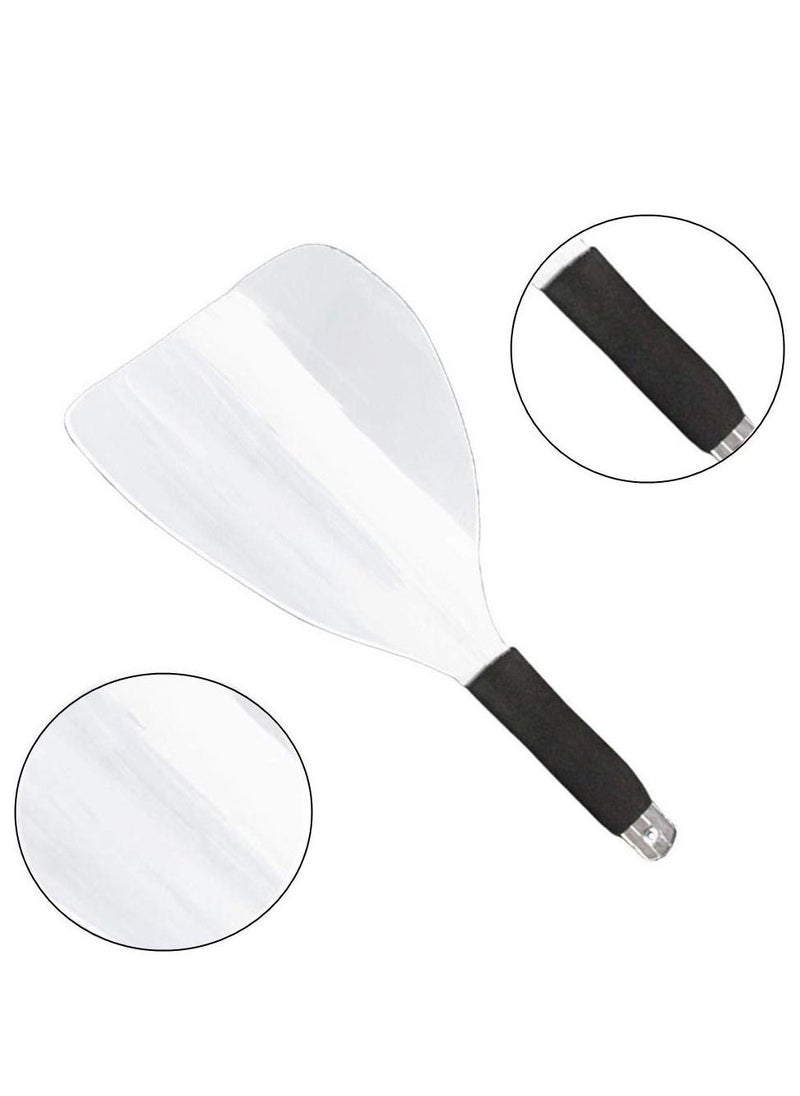 Generic - 2Pcs Hairspray Mask Professional Plastic Anti-Slip Hair Salon Hairdresser Styling Mask Tools Face Shield Haircut Cover Mask Face Eyes Protector for Makeup Hair Coloring (White Pink) - Image 1