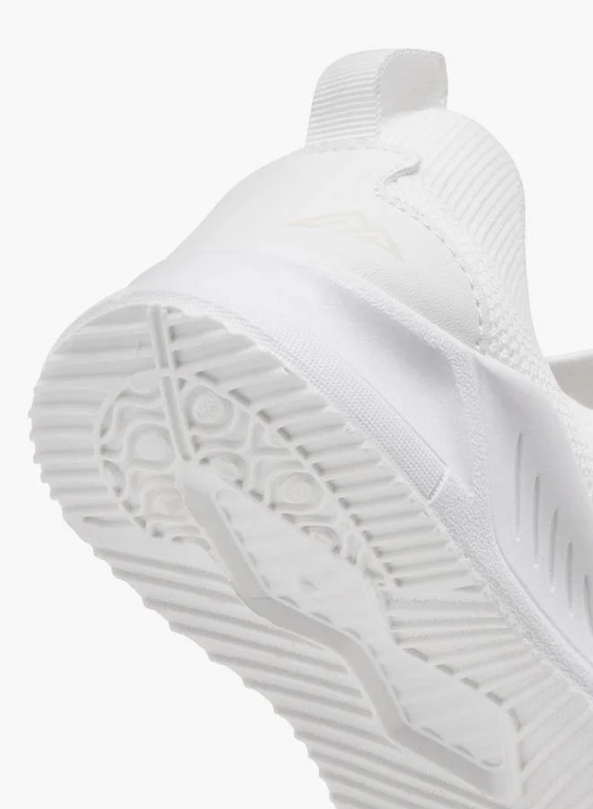 Oaklan by Shoexpress WHITE Boys Textured Slip-On Sneakers for Men | Best Price UAE