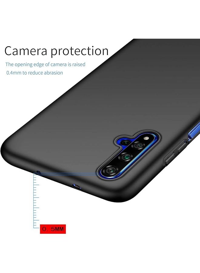 إيروريكس - جراب متوافق مع هاتف Huawei Nova 5T جراب كمبيوتر صلب رفيع للغاية ومضاد للصدمات ومضاد للخدش وغطاء حماية لهاتف Huawei Nova 5T - Image 1