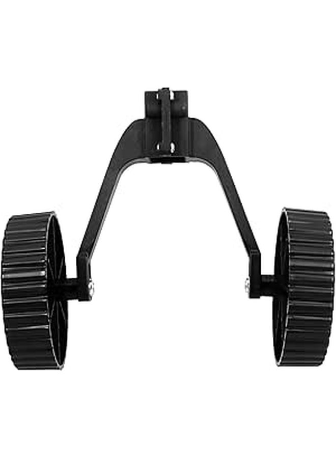 Red Black String Trimmer Support Wheel Detachable Caster Replacement for Small Push Lawn Mower - Image 1