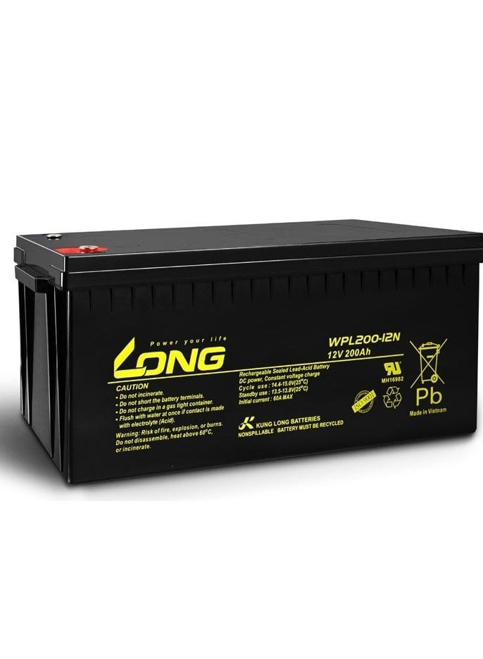 Long 12V200AH Battery WPL200-12N