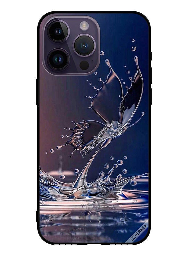 Covernex Protective Case Cover For Apple iPhone 14 Pro Max Water Drops Butterfly - Image 1