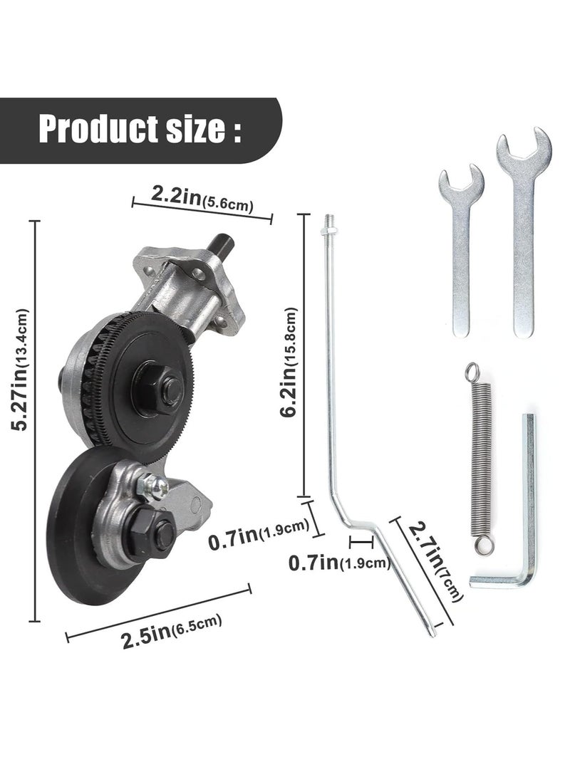 Electric Drill Plate Cutter, Metal Nibbler Drill Attachment, DIY Metal Drill Attachment, Electric Drill Plate Cutter Attachment for Cutting Iron, White Sheet, Steel, Copper, Aluminum.  - Image 5