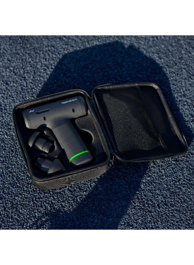 HYPERICE Hypervolt Go 3 – Compact Handheld Percussion Massage Gun with QuietGlide Technology | 3 Speeds, Portable Lightweight Design | Helps Relieve Muscle Soreness and Improve Recovery - Image 3