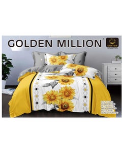 Gerenic Duvet covers 6pcs set ,Pillows set, Washable Breathable Duvet Cover Set, Ultra Soft simple design 