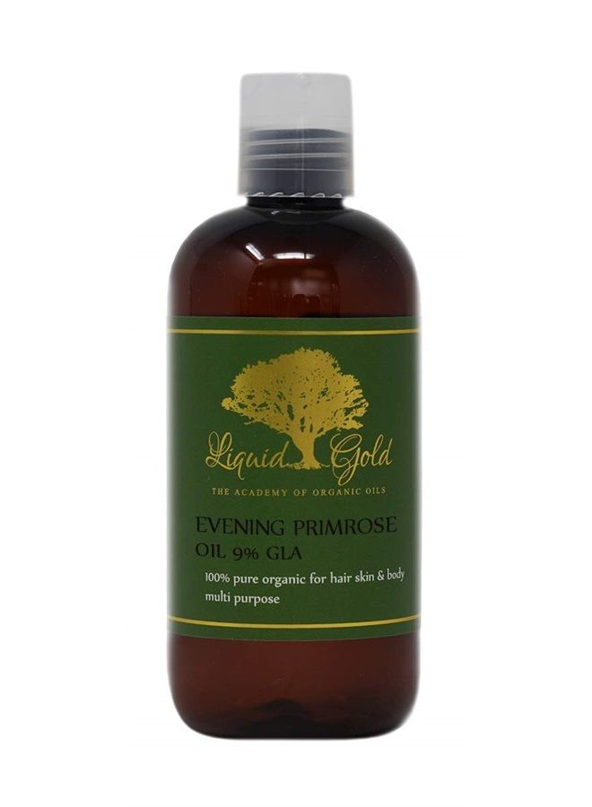 Liquid Gold Inc 8 Fl.oz Evening Primrose Oil 100 % Pure & Organic for Skin Hair and Health - Image 1