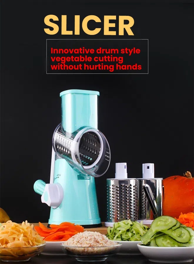 Hand Crank Multi Function Vegetable Slicer - Image 1