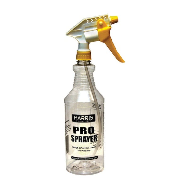 HARRIS FAMOUS ROACH TABLETS Professional Spray Bottle 32oz (3-Pack), All-Purpose for Cleaning and Plants with Clear Finish, Pressurized Sprayer, Adjustable Nozzle and Measurements
