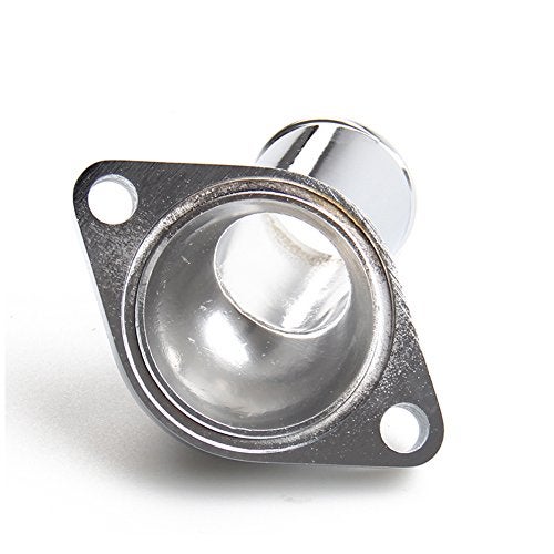 CarBole 50 Degree Chrome Plated 2660 Water Neck Thermostat Housing Fits for Chevy Small Big Block for Chevy (WTN1006) - Image 2