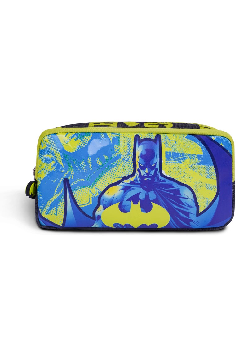Warner Bros. Warner Bros Batman Forever Batman Pencil Case 2 Compartment  - Image 1