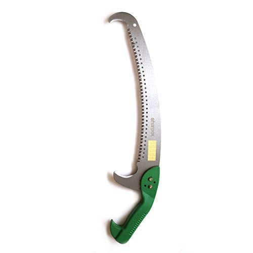 Sharpex Heavy Duty Pruning Hand Saw | Curved Blade Hand Saw | Comfort Handle | Designed for Single-Hand Use | Perfect for Trimming Trees, Plants, Shrubs, Wood, and More (Green) - Image 5