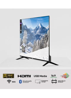 GEEPAS 50" Google TV- GLED5006SGXHD | Dolby Audio, Ultra HD LED TV, Built In Chromecast | With Remote Control, HDMI and USB Ports| Licensed Contents and Pre Installed Apps, Wi Fi and Screen Sharing  - Image 2