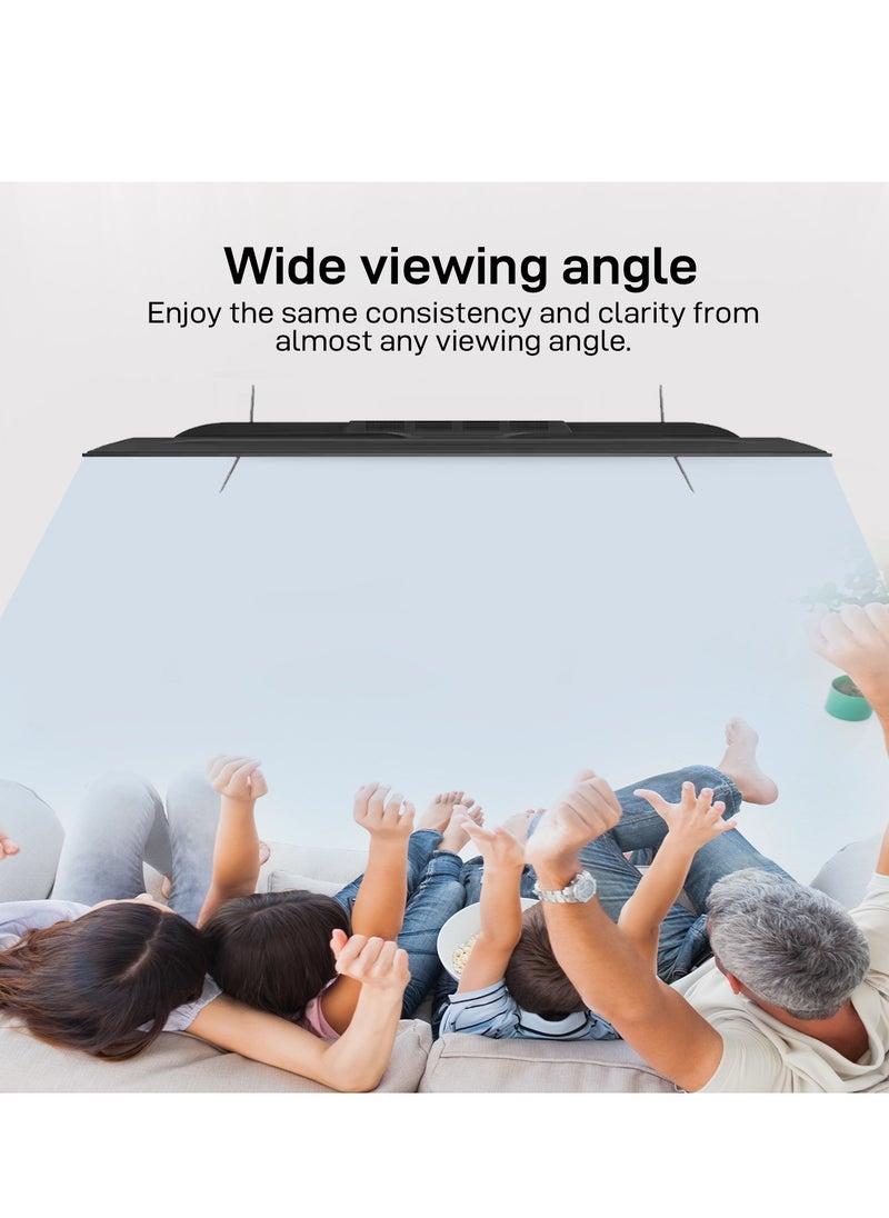 GEEPAS - 50" Google TV- GLED5006SGXHD | Dolby Audio, Ultra HD LED TV, Built In Chromecast | With Remote Control, HDMI and USB Ports| Licensed Contents and Pre Installed Apps, Wi Fi and Screen Sharing - Image 1