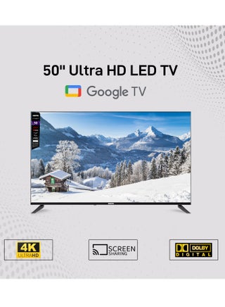 50" Google TV- GLED5006SGXHD | Dolby Audio, Ultra HD LED TV, Built In Chromecast | With Remote Control, HDMI and USB Ports| Licensed Contents and Pre Installed Apps, Wi Fi and Screen Sharing - pzsku/ZB7F10B5EB1F793BFB0EDZ/45/1746256204/c510a44a-a750-40cf-b871-12011691ca1c