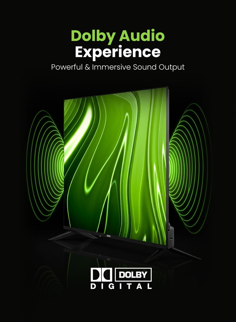 GEEPAS 50" Google TV- GLED5006SGXHD | Dolby Audio, Ultra HD LED TV, Built In Chromecast | With Remote Control, HDMI and USB Ports| Licensed Contents and Pre Installed Apps, Wi Fi and Screen Sharing - Image 3