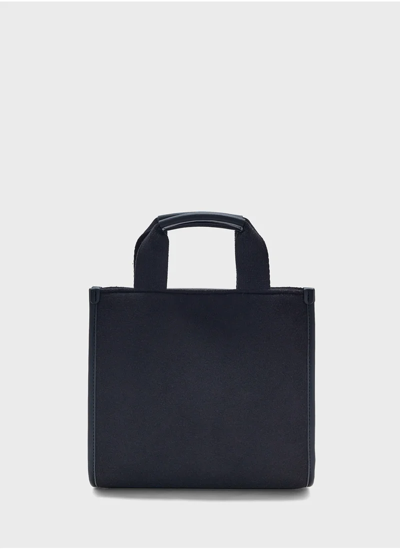 Ted Baker Raylea Tb Script Medium Felt Tote
