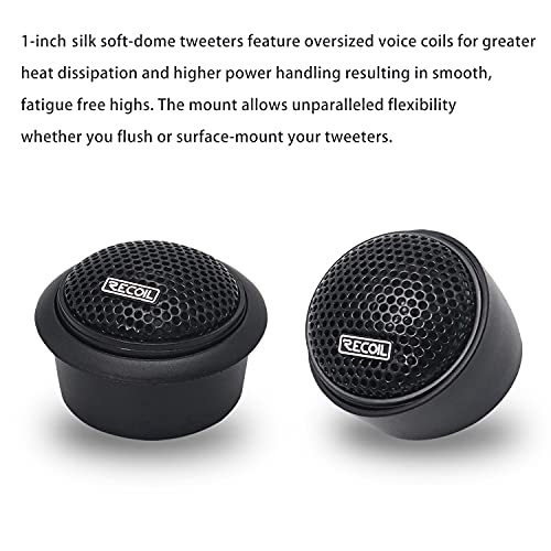 RECOIL REM525 Echo Series 5.25-Inch Car Audio Component Speaker System - Image 4