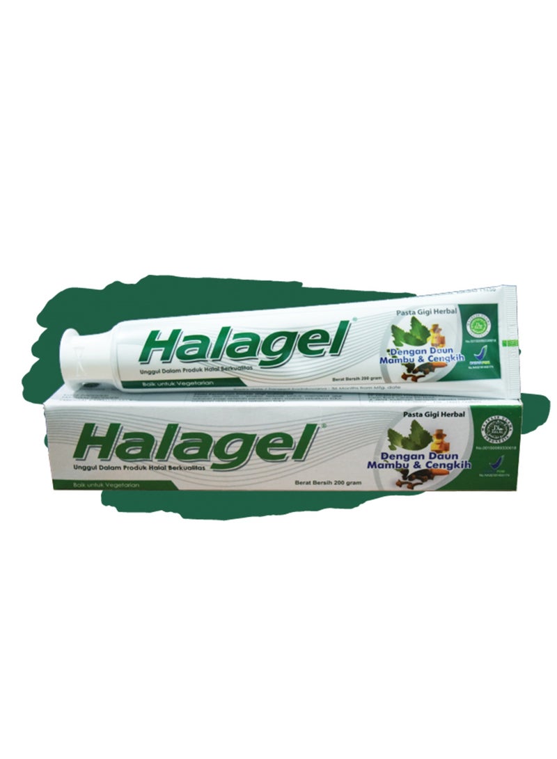 Halagel Herbal Toothpaste Neem with Clove Oil 200g - Image 1