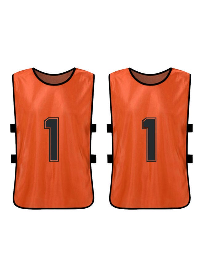 Y&D Sports Pinnies Numbered Practice Vest Pennies For Soccer Basketball Jersey Bibs,Set Of 12 Youth Adults Team  - Image 5