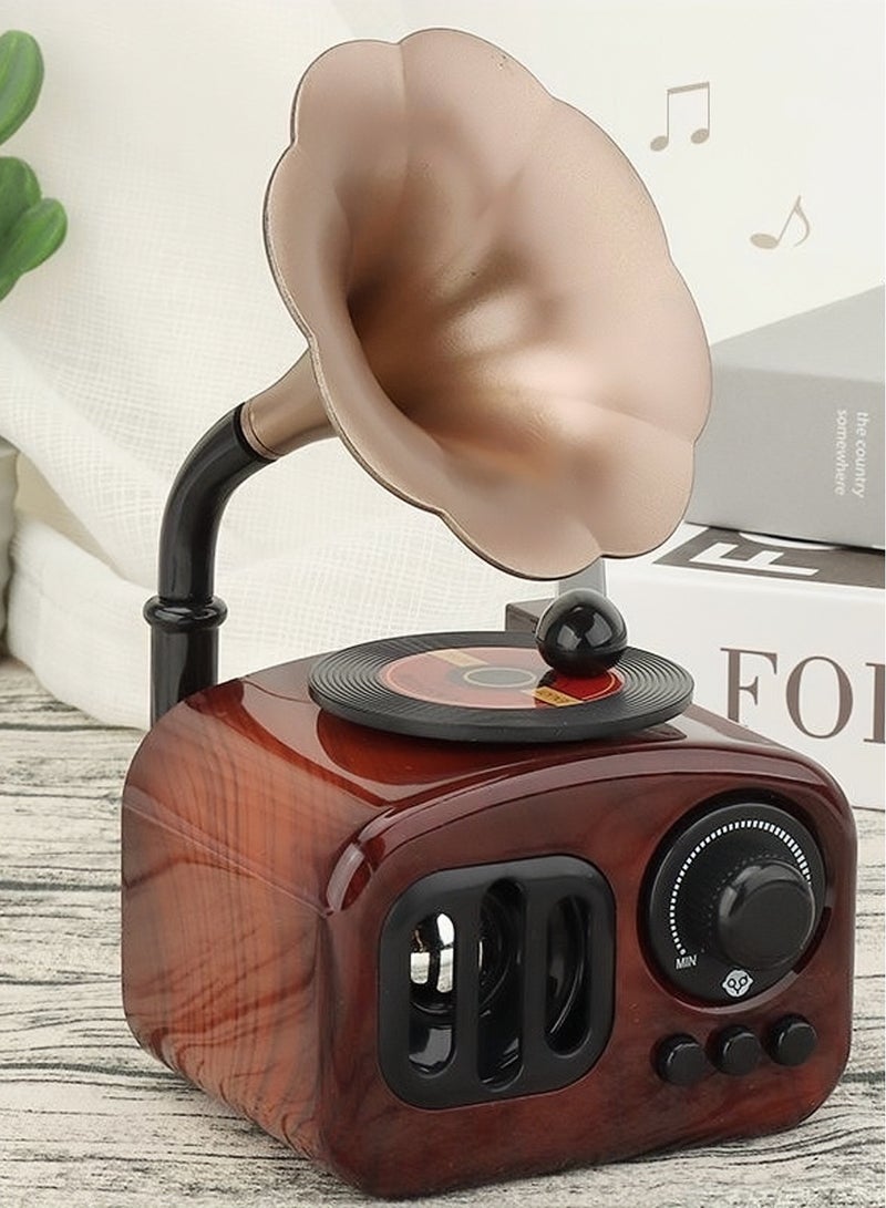 Vintage Style Music Box, Multicolour - Image 3