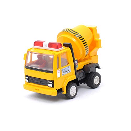 Centy Toys Plastic Pull Back Concrete Mixer, Number Of Pieces: 1, Yellow - Kids - Image 1