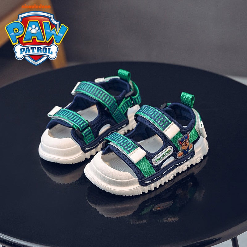 Wang Wang Team Sandals Boys Children'S Closed Toe Sandals Breathable Hollow Shoes Children'S Sports Beach Shoes - Image 3