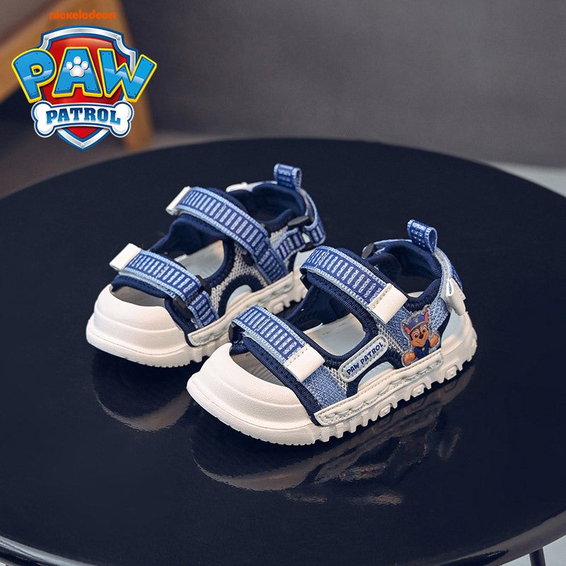 Wang Wang Team Sandals Boys Children'S Closed Toe Sandals Breathable Hollow Shoes Children'S Sports Beach Shoes - Image 5