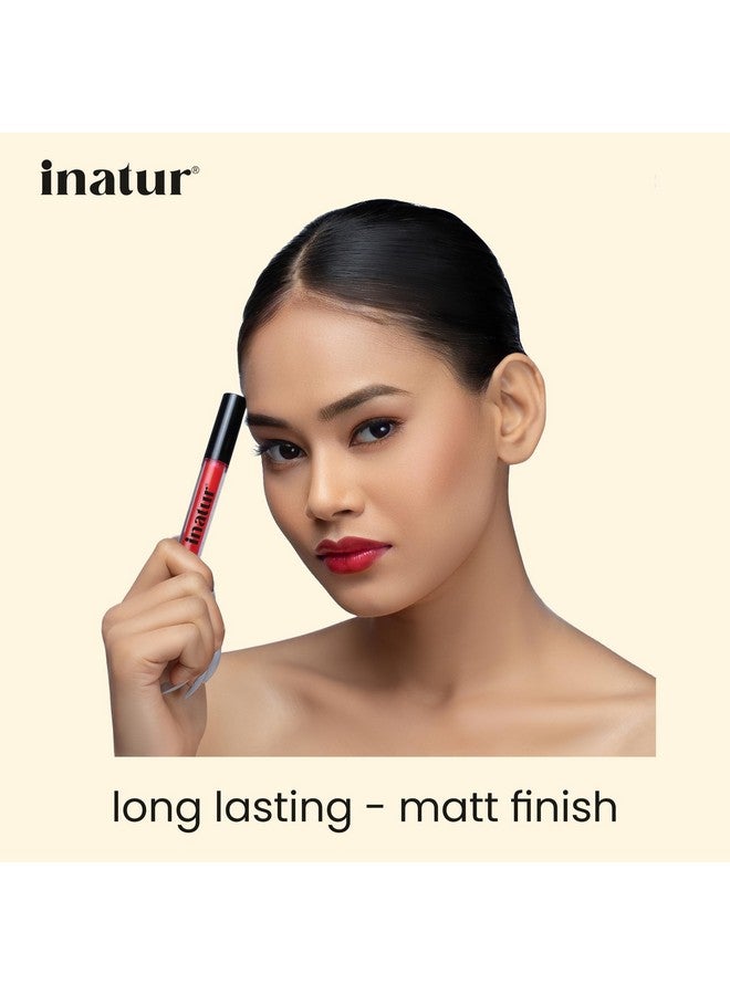 إناتور ملمع الشفاه الأحمر الجذاب من إيناتور، 2 مل، طبيعي 100%، يدوم طويلاً، مرطب، للشفاه ذات اللون الخوخي واللامع، مناسب لجميع درجات الألوان - Image 4