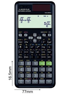 Generic Fx-991Es Plus 2nd Edition Scientific Calculator Black  - Image 3
