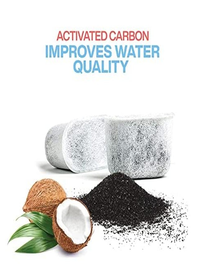 BRENSTEN 12 Pack Replacement Charcoal Water Filters for Keurig K-Mini, K-Duo, K-Slim, K-Supreme, K-Elite, K-Classic, K-Cafe, K-Select, K-Express, K-Compact - Universal Fit for Keurig 2.0 & 1.0 Coffee Makers - Image 4