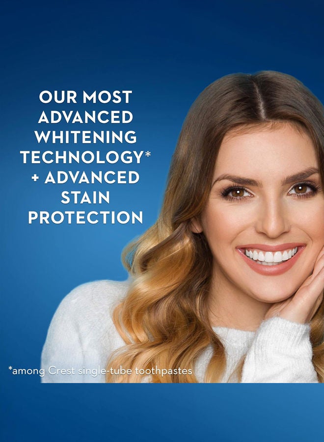 Crest 3D White Brilliance Whitening + Freshness Toothpaste - Blast 75ml - Image 3